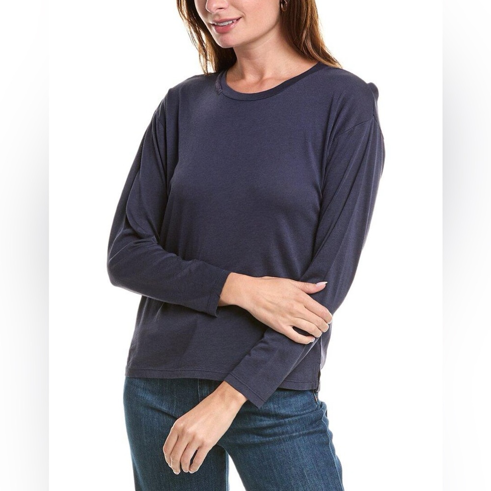NWT Helena Long Sleeve Shirt Indigo